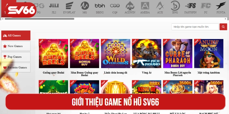 Giới thiệu game nổ hũ SV66