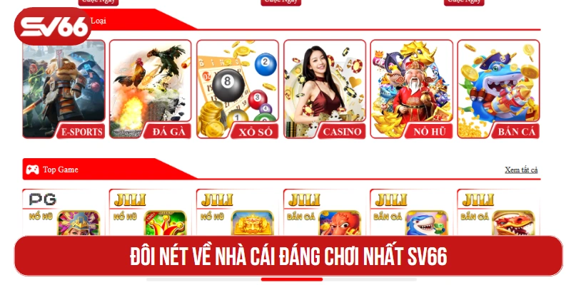 Đôi nét về nhà cái đáng chơi nhất SV66